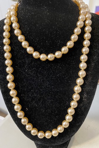 Vintage necklace, long, pearls, Japan | eBay