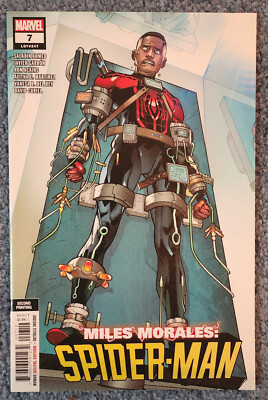 MILES MORALES SPIDER-MAN #7 2ND PRINT 1ST QUANTUM Marvel Comics 2019 Unread NM-
