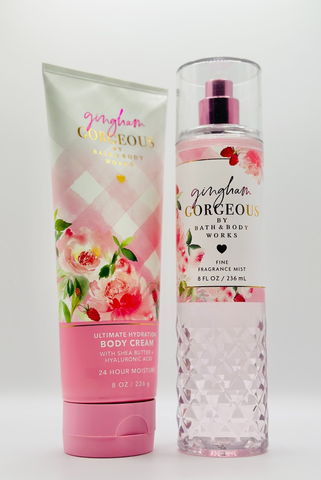 Bath & Body Works Gingham Gorgeous Body Mist & Body Cream 8