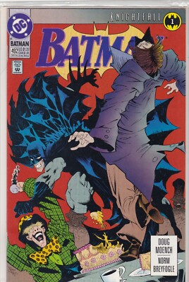 BATMAN #492 EARLY MAY 1993 KNIGHTFALL 1 MINT NEVER READ