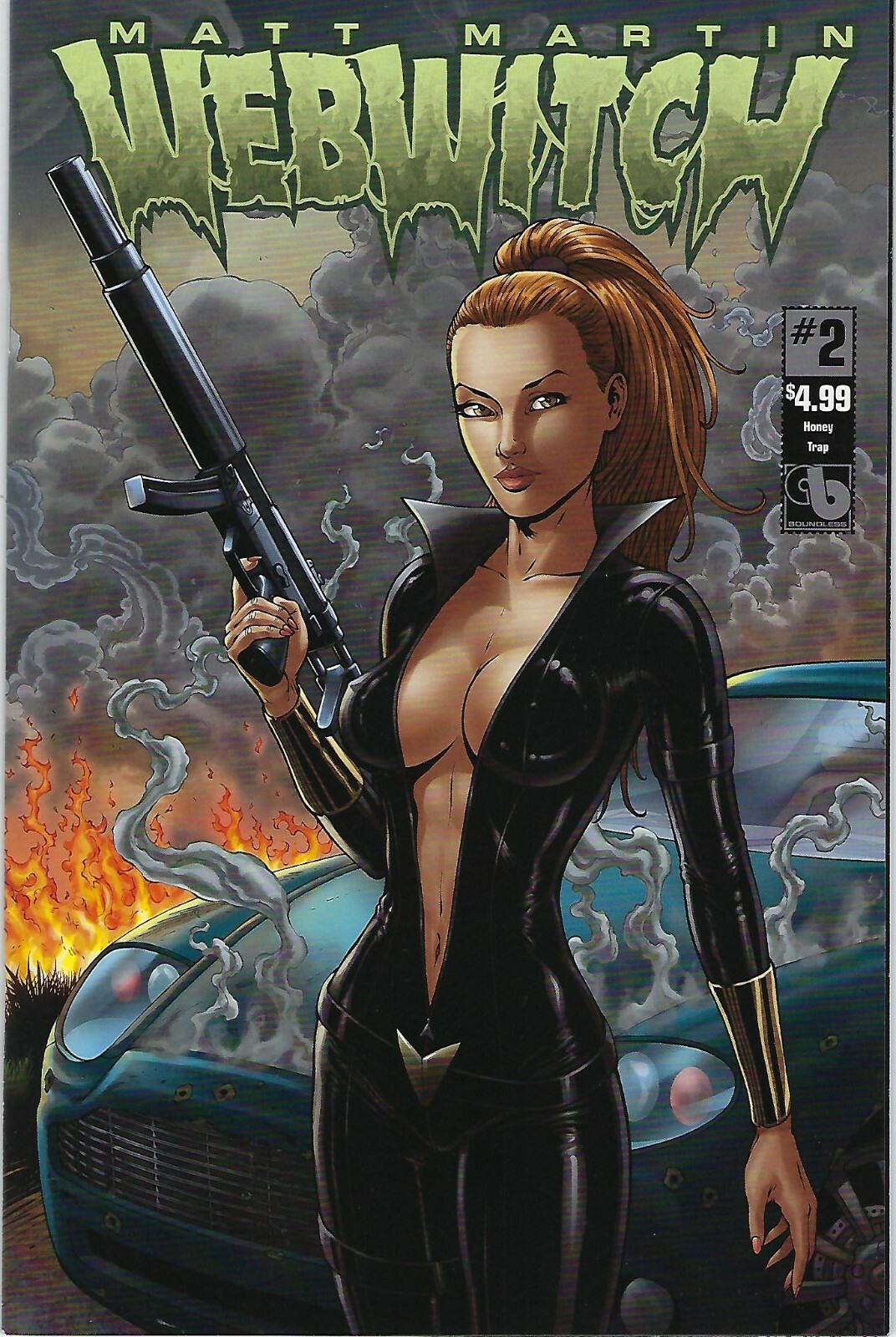 Webwitch : Honey Trap # 2 Matt Martin Variant Cover !!   VF/NM