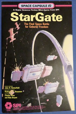 StarGate : The Final Space Battle for Galactic Freedom Space Capsule #2 1979 SPI