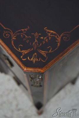 L63286EC: JOHN WIDDICOMB Neoclassical Paint Decorated Commode Chest