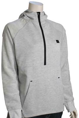 

Женская толстовка на молнии 1/4 Rip Curl Flux Anti Series — светло-серый вереск — новинка, Grey