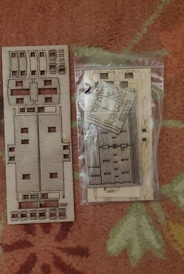 HO Scale Old & Weary Car Shops NYO&W Caboose Laser Wood Kit w/ Tichy KC Brakes