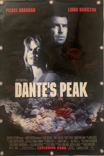 ダンテズピーク  ポスター DANTE'S PEAK Original One Sheet Movie Poster - 1997 - PIERCE