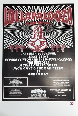 94’s Lollapalooza × Smashing Pumpkins The Smashing Pumpkins 1994-09-05 - SPCodex