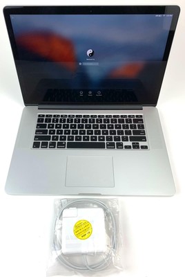 Apple MacBook Pro Retina A1398 Quad Core i7-4870HQ 2.5GHz 16GB 512GB SSD #25208