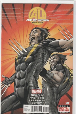 AGE OF ULTRON #9 (2013) BRANDON PETERSON 1ST PRINT COVER ~ UNREAD NM