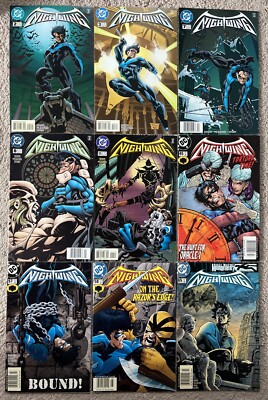 Nightwing (1996 DC Comics) Lot #2, 3, 7, 8, 11, 45, 57, 58, 65, Grayson, FN-NM