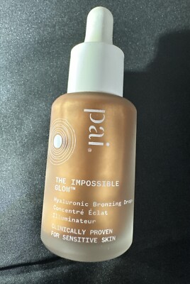 Pai Skincare The Impossible Glow Bronzing Drops 1 oz Full Size Exp 12/26 NEW