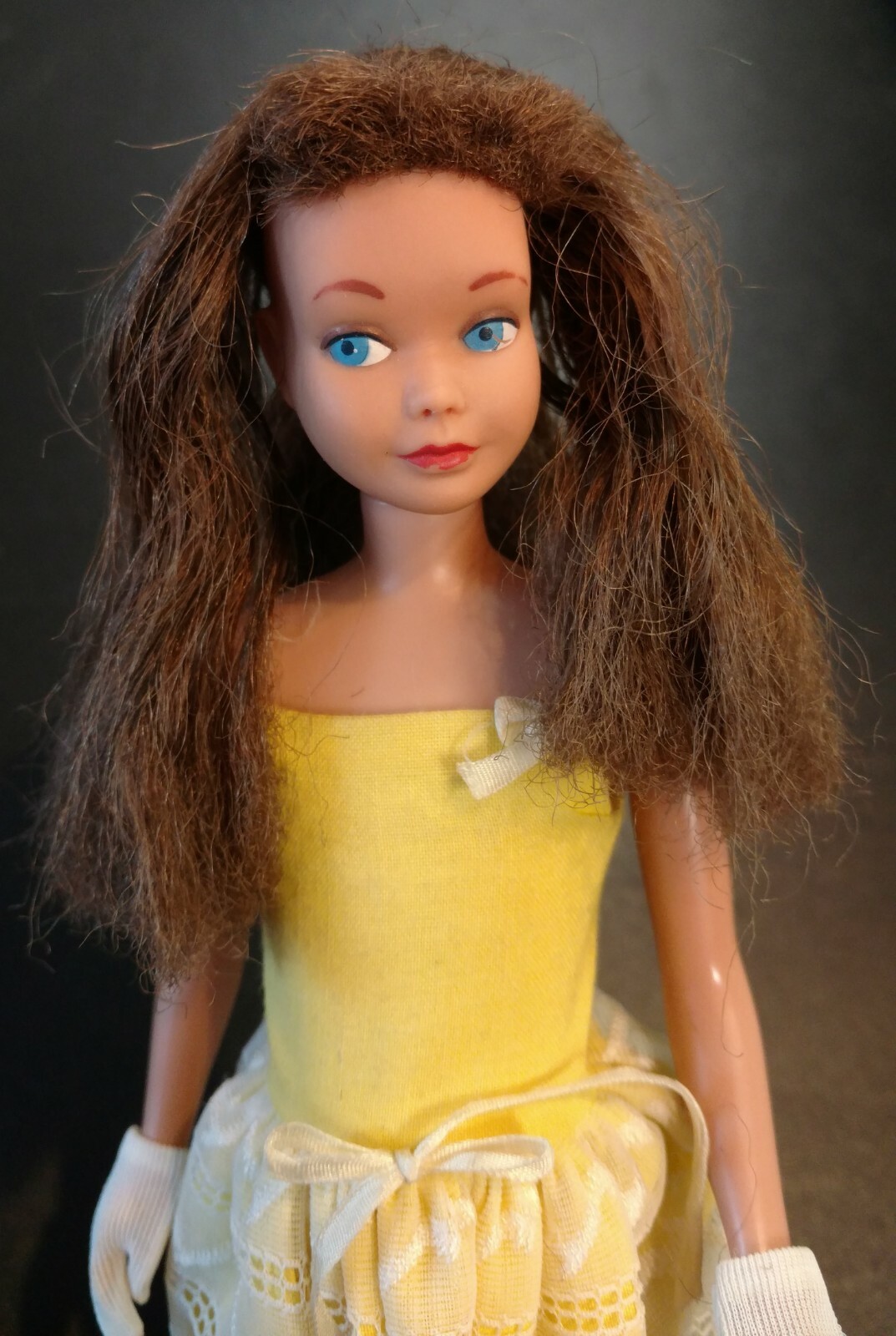 Vintage 1963 Barbie Skipper W/ Original Outfits, Carrying Case, And Accessories