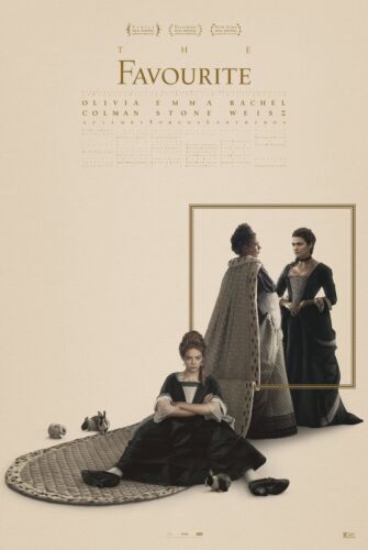 The Favourite movie poster (a) - 11" x 17" - Olivia Colman, Emma Stone