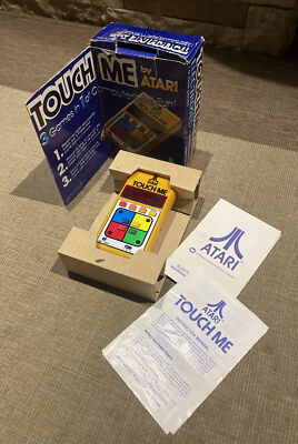 Atari  Vintage 1978 TOUCH ME 3 Games in 1 of Computerized Fun!