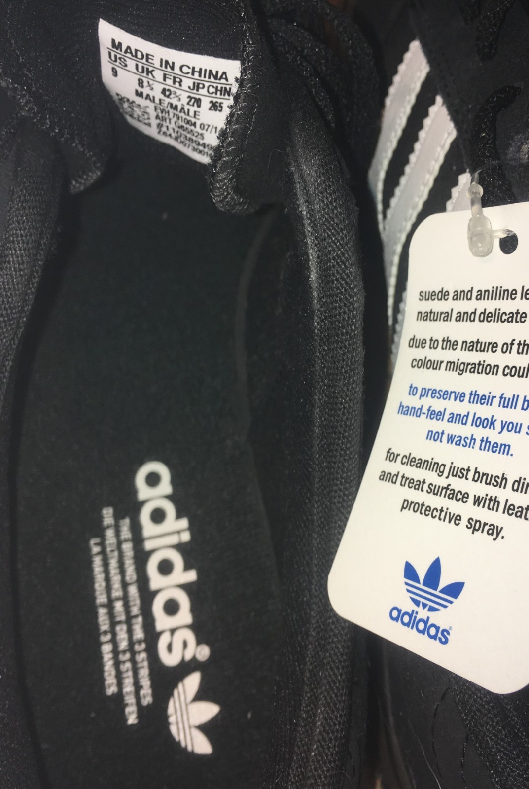 ADIDAS Curling Shoes RH 9 Mens Black