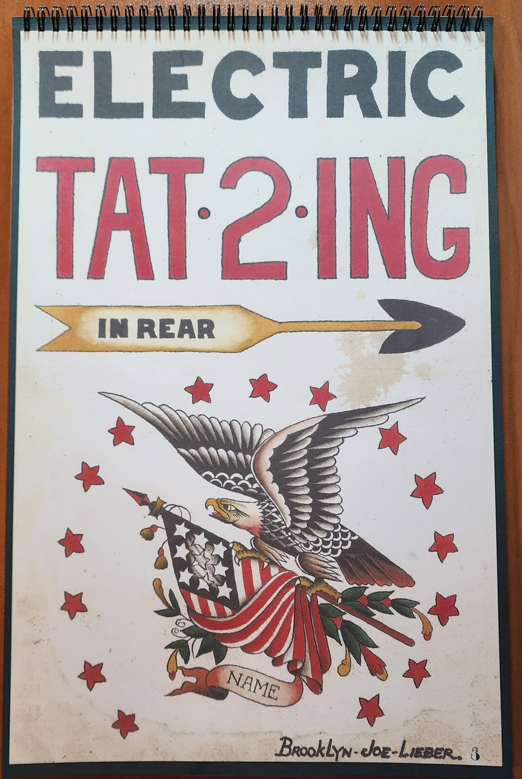 Brooklyn Joe Lieber Traditional Vintage Style Tattoo Flash