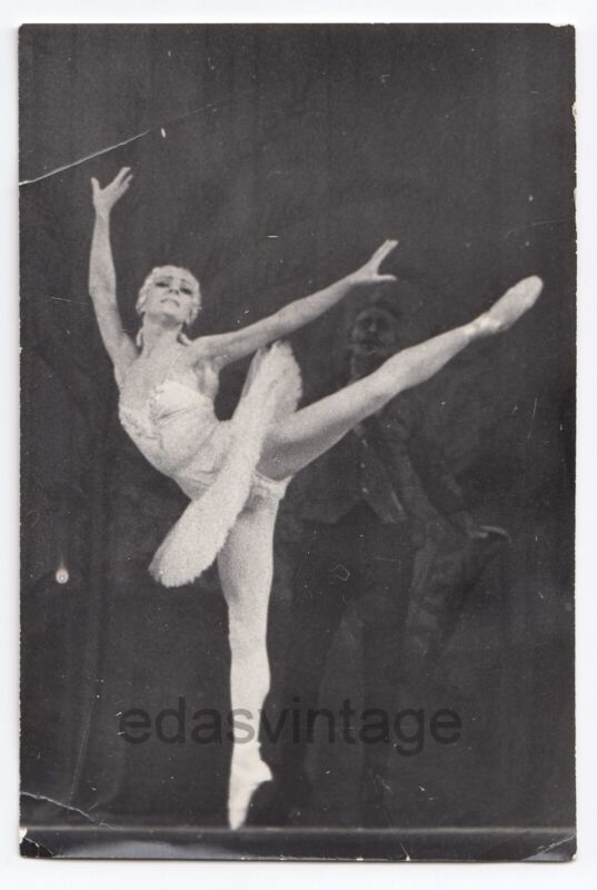 1971 Nina Sorokina Ballerina Bolshoi Ballet Dancer Don Quixote Russian vtg photo