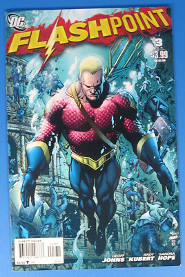 DC Flashpoint #3 Comic Book 2011 Flash Aquaman Variant Cover Thomas Wayne Batman