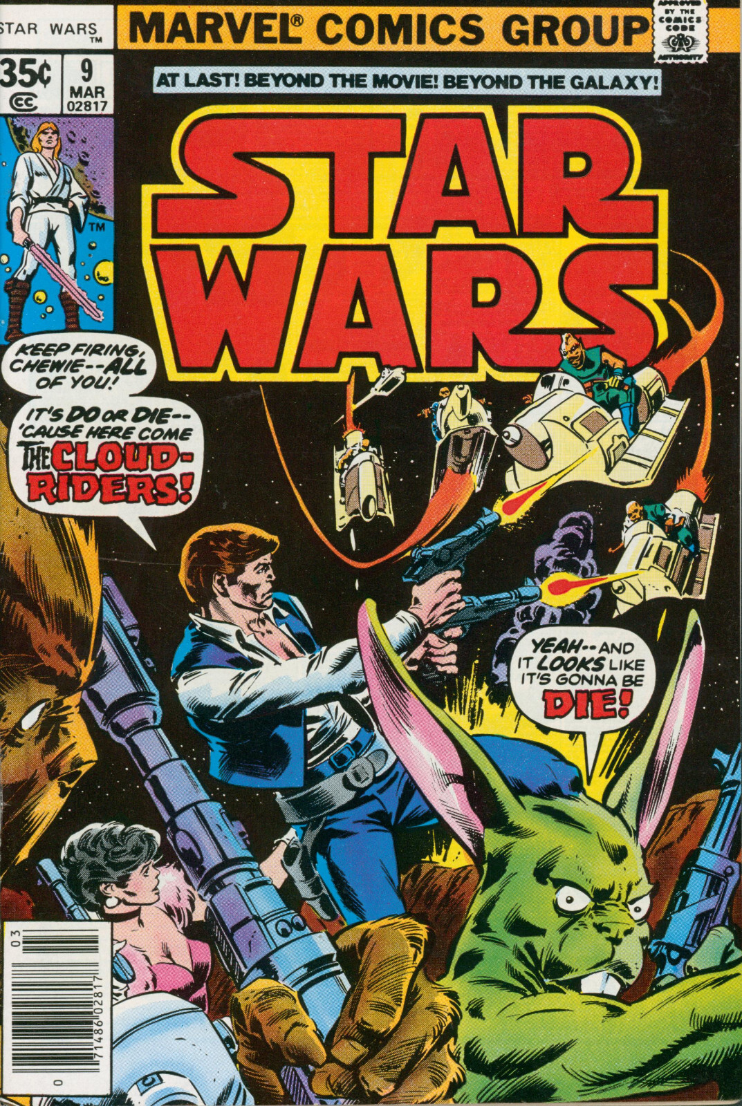 【絶版希少】Star Wars:Marvel Comics Star Wars #10 CGC Graded 9.4 Marvel April 1978 1st Printing