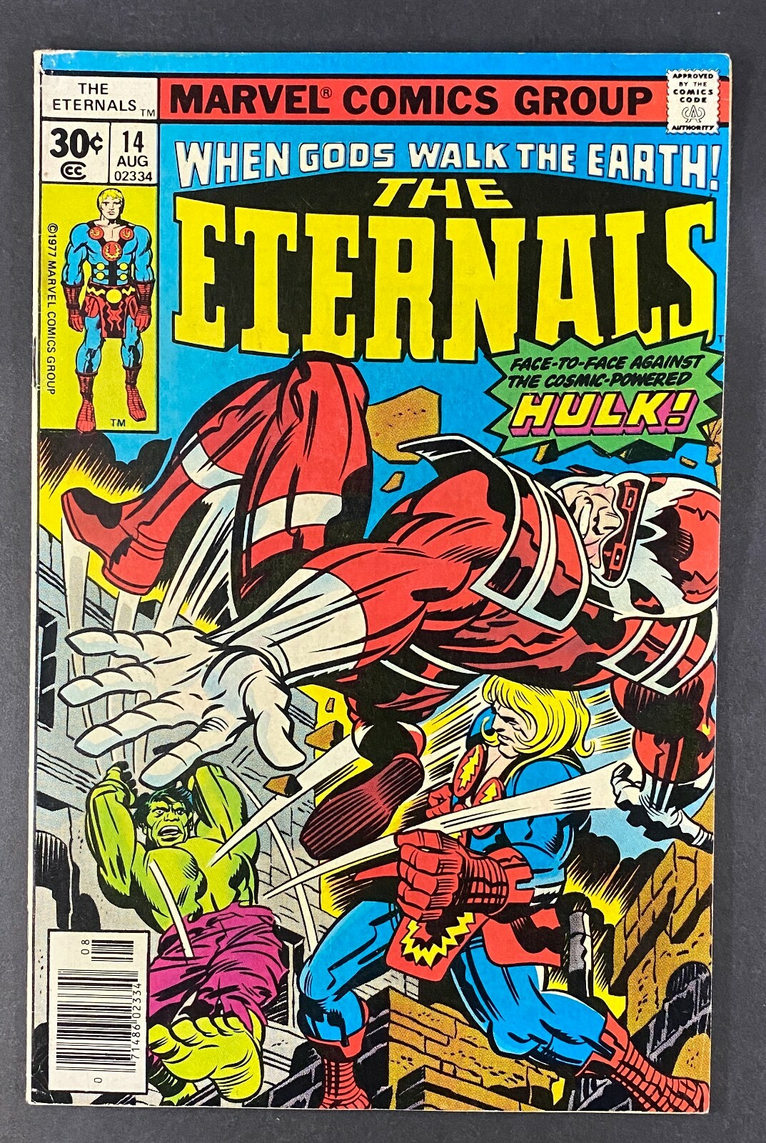 Eternals (1976) #14 FN/VF (7.0) 1st Cosmic Hulk/Robot Jack