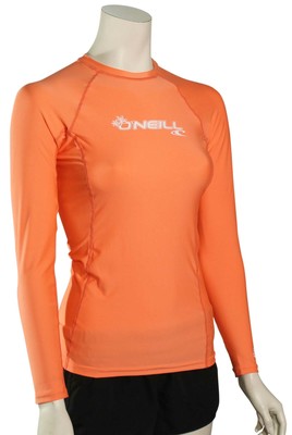 

Рашгард ONeill Basic Skins LS для женщин — светлый грейпфрут — новинка, Оранжевый