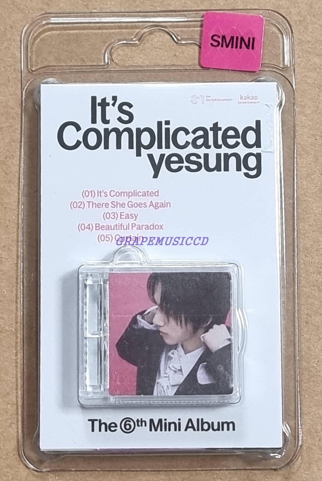 YESUNG It's Complicated 6TH MINI K-POP SMini Ver. SMART