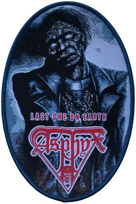 ASPHYX - Last One On Earth - Dark Blue Border - 13,5 x 9,1 cm - Patch - 169618