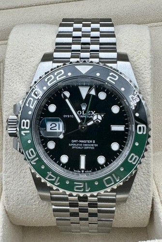 Pre-owned Rolex 2023  Gmt-master Ii Sprite Jubilee, Ref 126720vtnr Unworn Complete