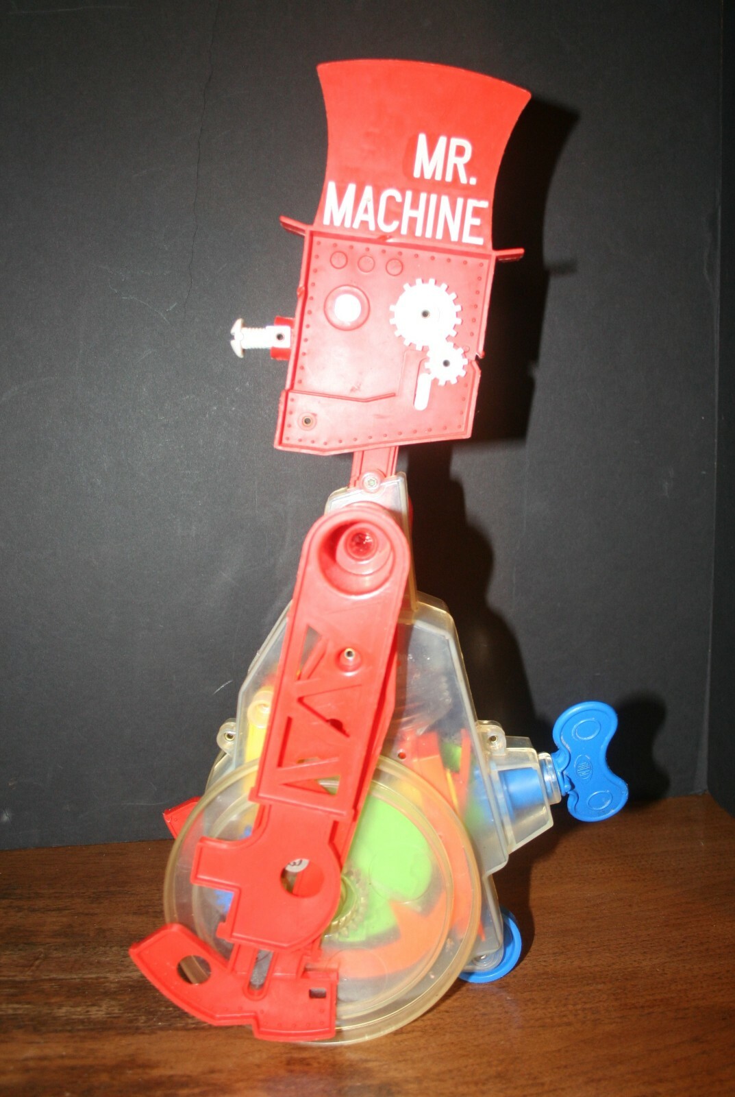 1977 MR. MACHINE Wind Up Toy WORKS GREAT!   IDEAL TOY COMPANY