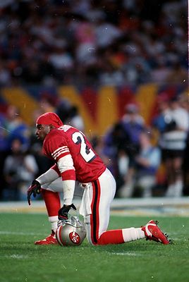 DEION SANDERS SUPER BOWL 1995 XXIX SAN FRANCISCO 49ERS