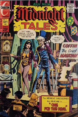 Charlton Comics MIDNIGHT TALES #10 - 1970''s Horror