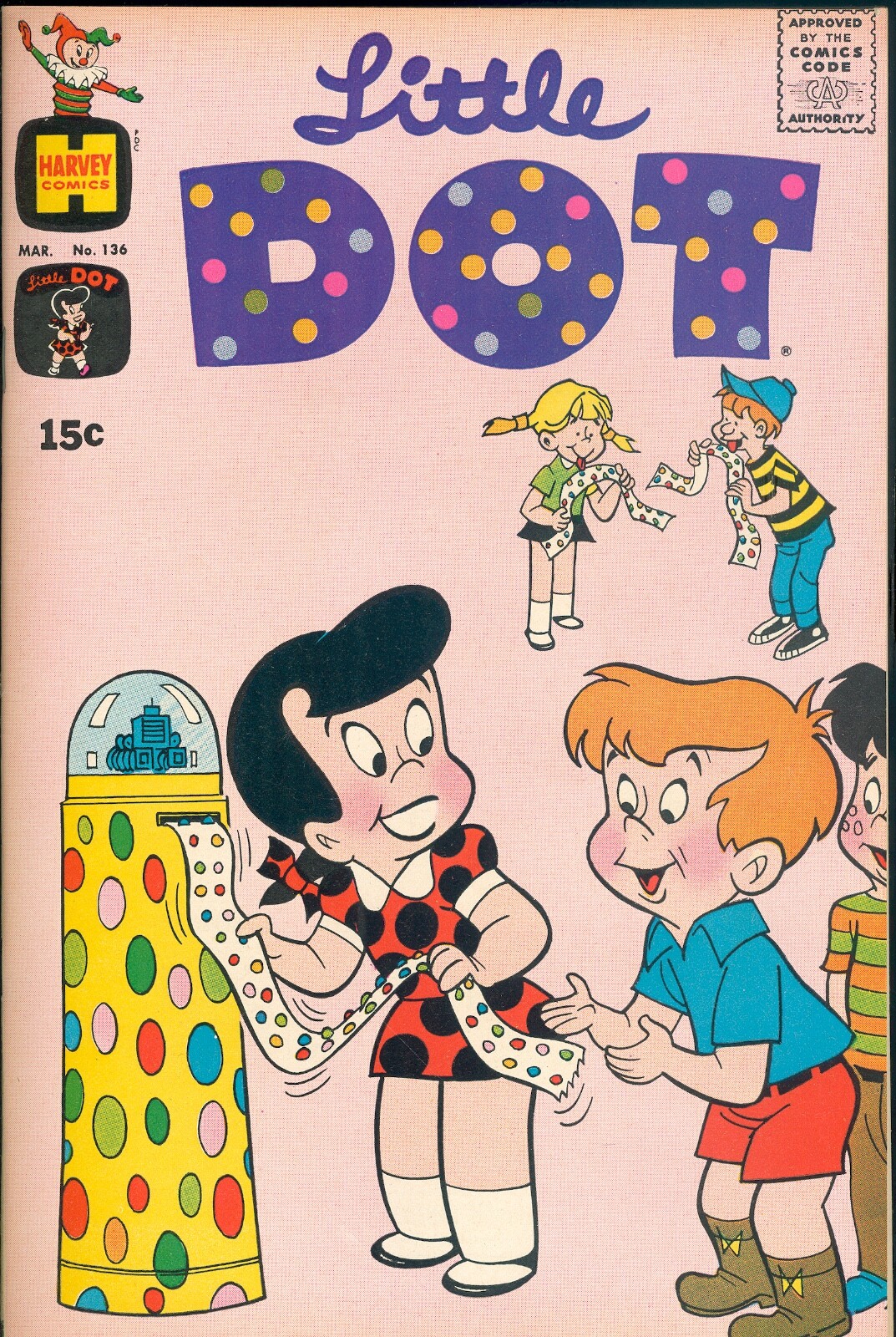 Little Dot 1971 Comic Book #136 Harvey Comics VG | eBay