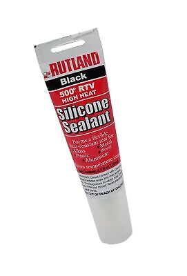 Rutland 500°RTV High Heat Silicone (Black)  2.7 Oz. Tube 1