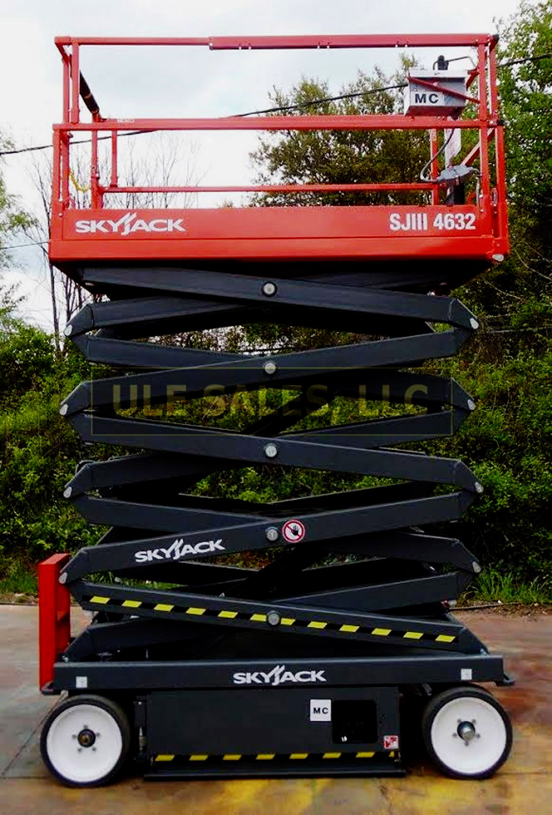2018 Skyjack SJ4632 electric scissor lift, 0 hr, Read-Item Description -In Stock