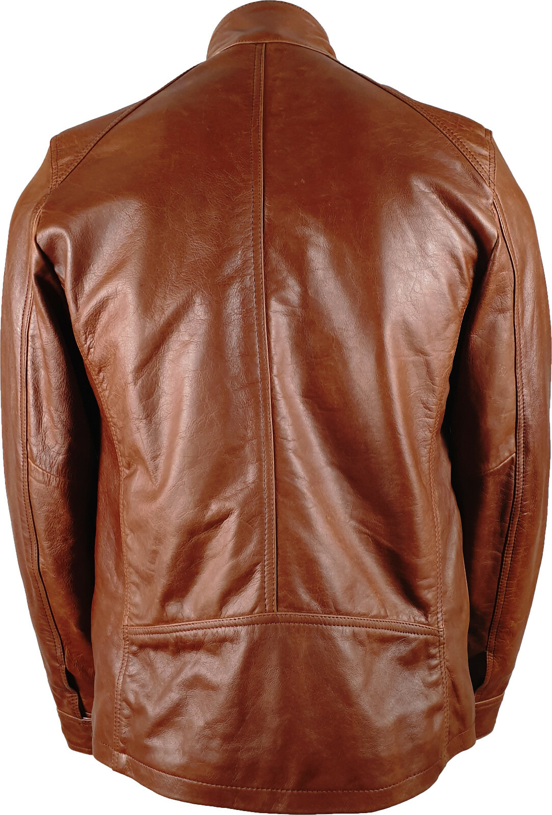 UNICORN LONDON UNICORN HERRENJACKE - ECHTES LEDER - BRÄUNEN JI