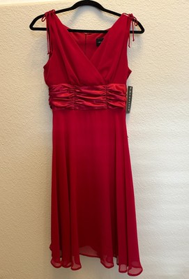 Red Short Cocktail Dress Size 6P NWT - Cocktail Dress, Prom Dress, Cruise Dress