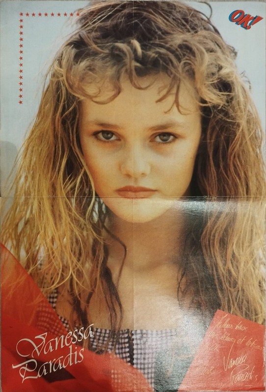 Poster Vanessa Paradis Ok! 1988