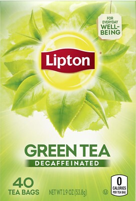 Lipton Decaf Green Tea - 40 bags