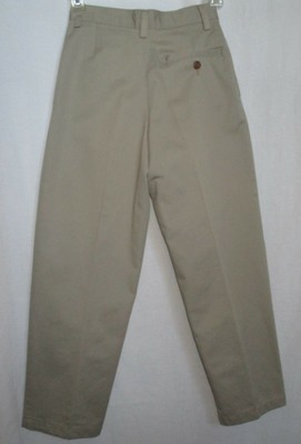 Boys (Size 10 Slim) HUNT CLUB Khaki color Dress Pants Skinny Leg