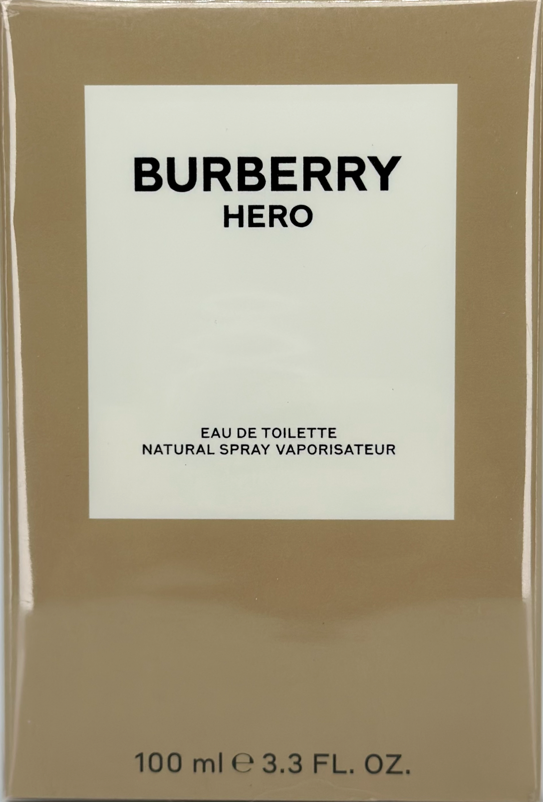 BURBERRY HERO EAU DE TOILETTE SPRAY FOR MEN 3.3 Oz / 100 ml BRAND