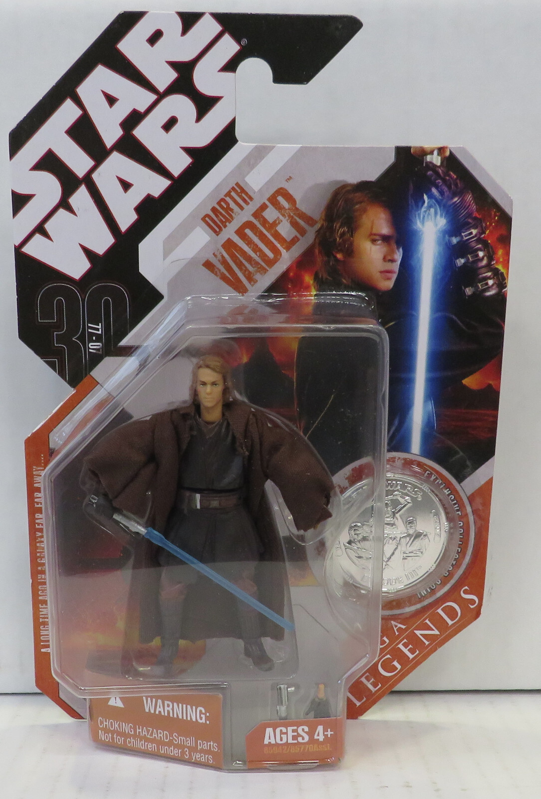 Star Wars: Darth Vader Action Figure (2007) Hasbro New 30th