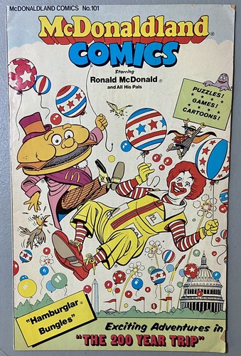 1970 ロナルド マクドナルド ヴィンテージ コミック 本 アメコミ レア 3 1970 ロナルド マクドナルド ヴィンテージ コミック 本 アメコミ
