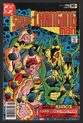  SHADE, THE CHANGING MAN #6, 1978,  DC, VF/NM CONDITION, KHAOS! 