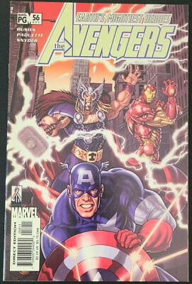 Marvel THE AVENGERS #56 (471) (Sep 2002) Kurt Busiek Yanick Paquette Luke Ross