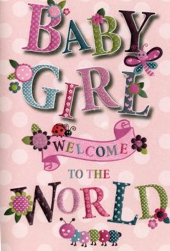 welcome baby girl