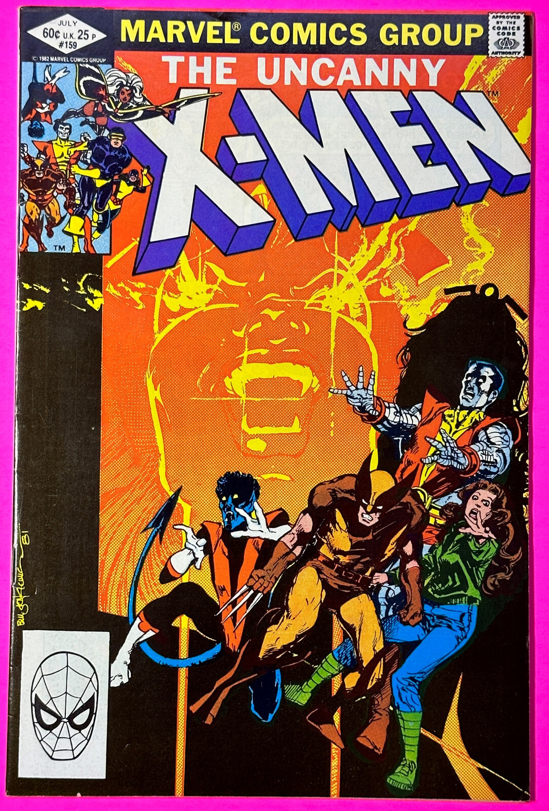 UNCANNY X-MEN #159 (MARVEL 1982) VS DRACULA | WOLVERINE