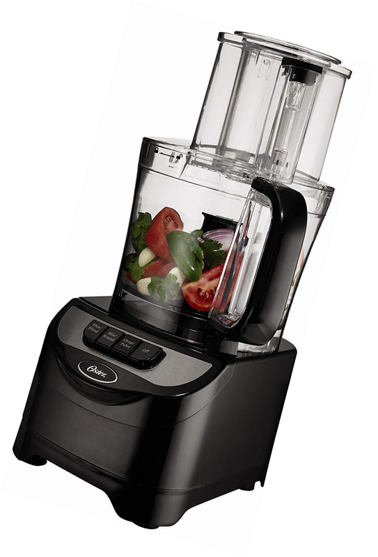 Oster FPSTFP1355 2-Speed 10-Cup Food Processor, 500-watt