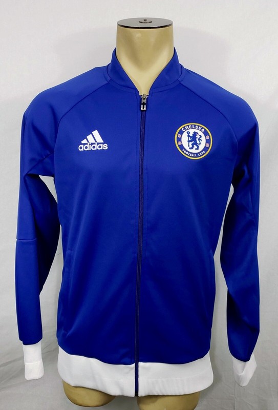 Chelsea FC adidas ジャケット　サイズL NWT Adidas Chelsea FC Anthem soccer football blue track top