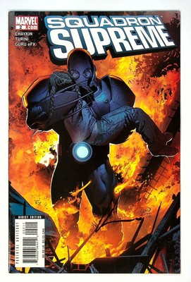 Squadron Supreme #2 Signed by Howard Chaykin Marvel Comics 2008