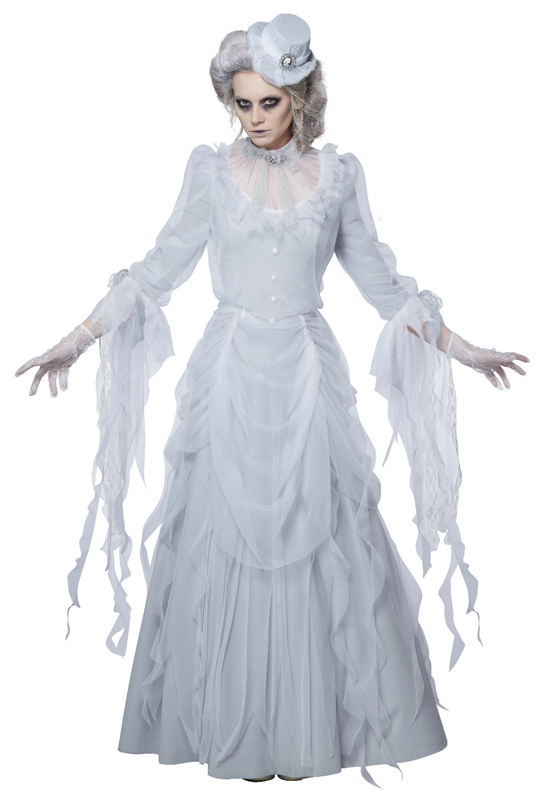 Victorian Ghost Haunting Lady Adult Women Costume | eBay